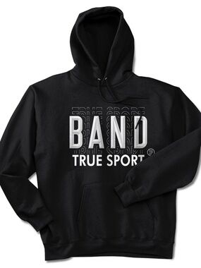 BAND Black Pullover Hoodie - Men's XL